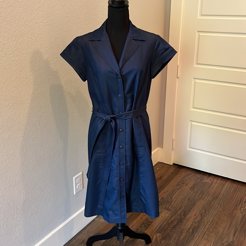 Evan Picone Classy Blue Dress